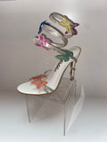 Bling Butterfly Strappy Heels