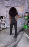 Wide Leg Pants Set
