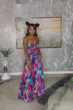 Tropical Floral Dress