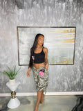 Patch & Camo Shorts