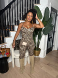 Leopard Scrunch Jumper