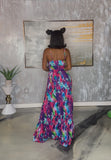 Tropical Floral Dress
