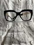 Maze Arm Clear Glasses