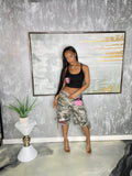 Patch & Camo Shorts