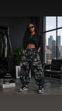 Camo Balloon Cargo Pants
