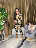 Camo Sweater Set