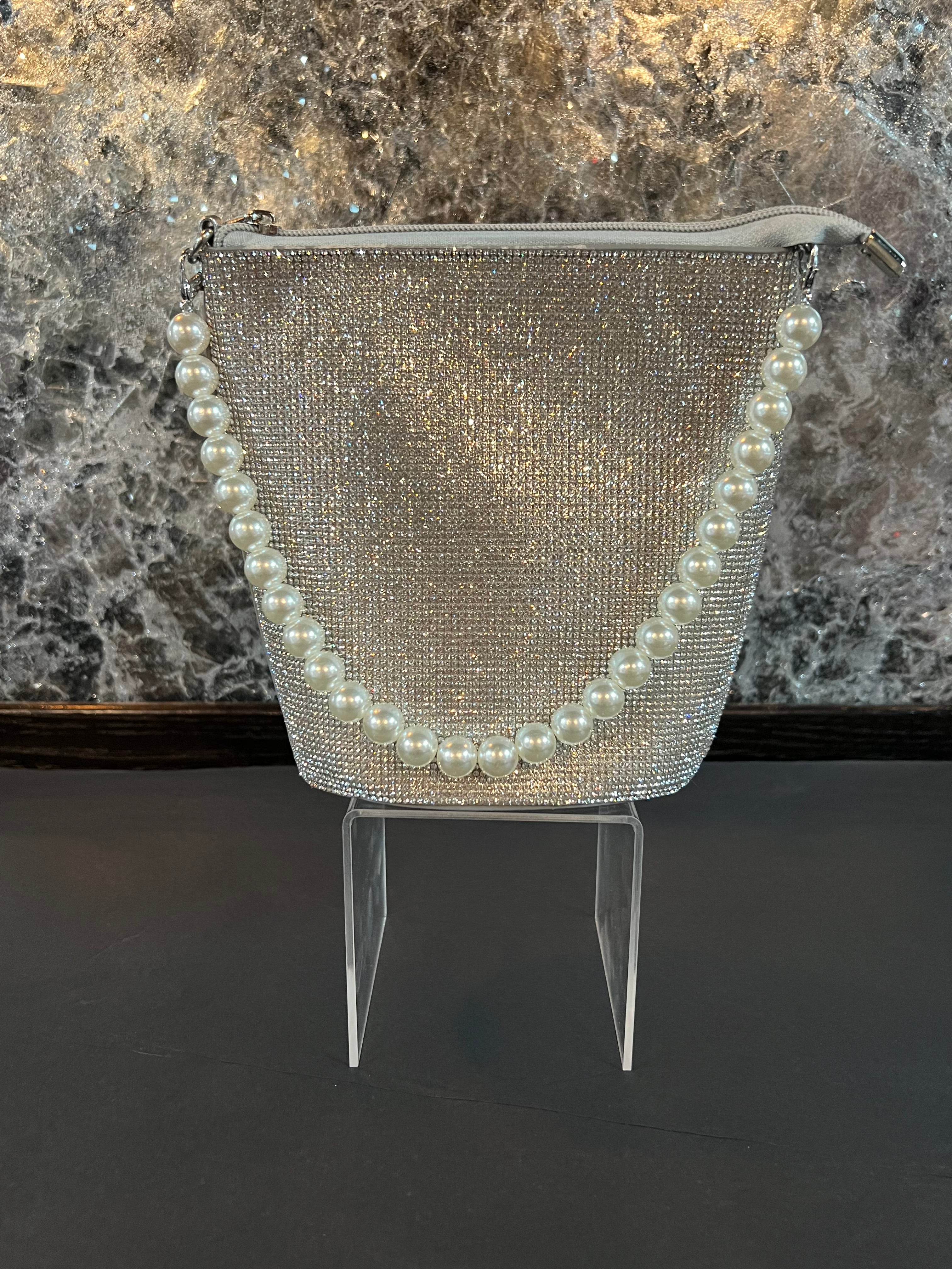Diamond & Pearl Bucket Bag