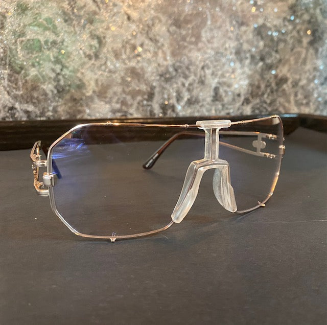 Metal Shield Framed Glasses