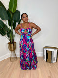 Tropical Floral Dress