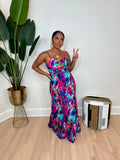 Tropical Floral Dress