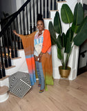 Ombre Me Sweater Coat