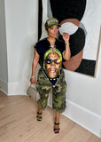 Camo Bling & Pearl Shorts