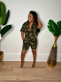 Camouflage Romper