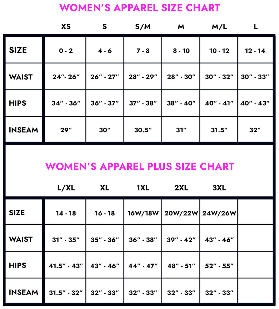 Women's Italian Size Chart