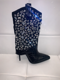 Black Studded Out Boots