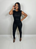 Sleeveless In Sequins Jumper