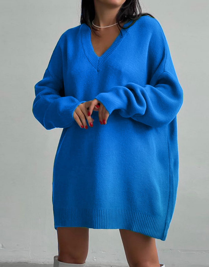 The V Sweater Dress Pressedatl.com The V Sweater Dress Pressedatl.com